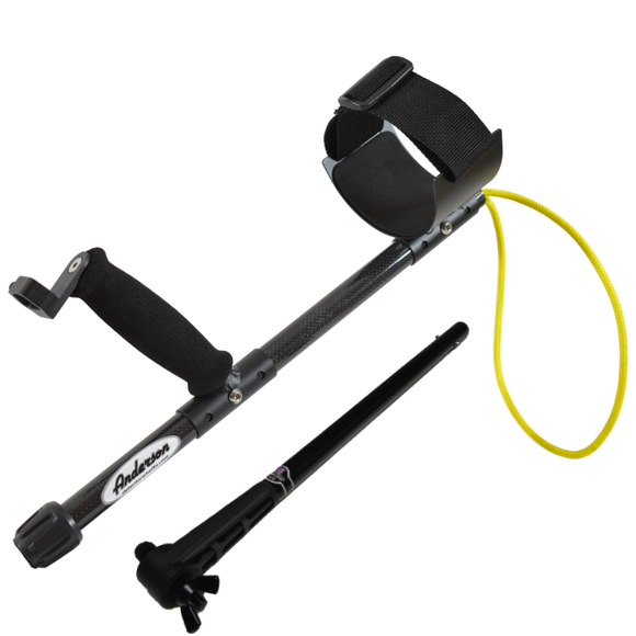 XP Deus Carbon Fiber SCUBA Shaft with Lower Rod - 0850CF